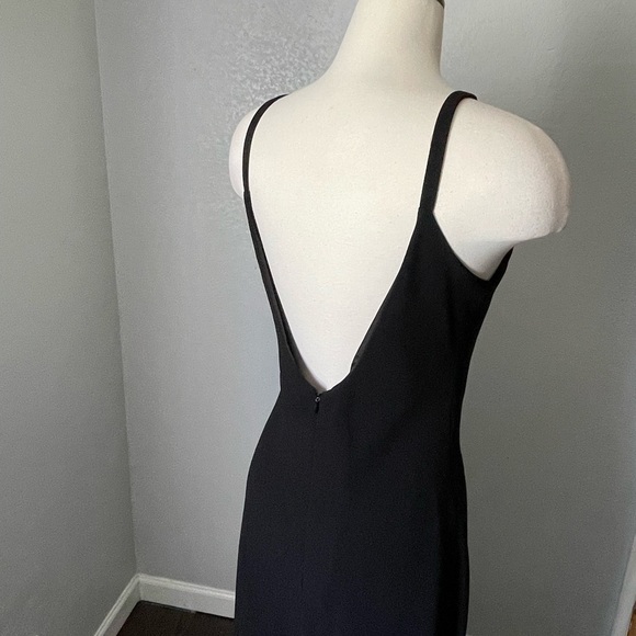 Calvin Klein Halter Neck Black Dress - Picture 2 of 14